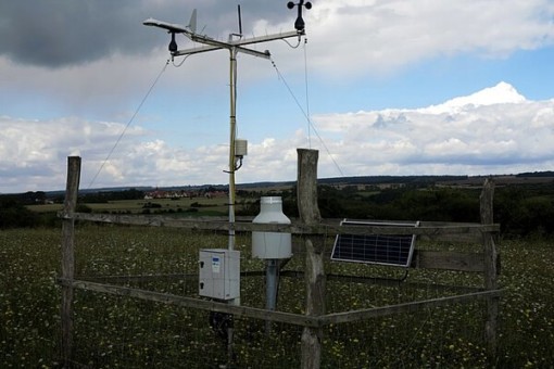 Picture: The Photo shows the measuring station A E M U in Hainich.