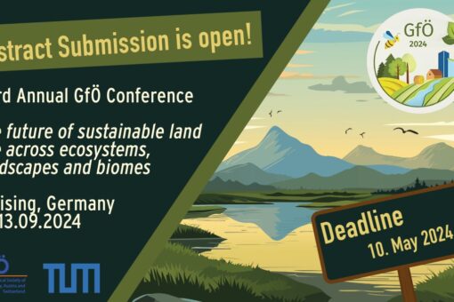 Call for abstracts! Biodiversity Exploratories Session at GfÖ conference 2024